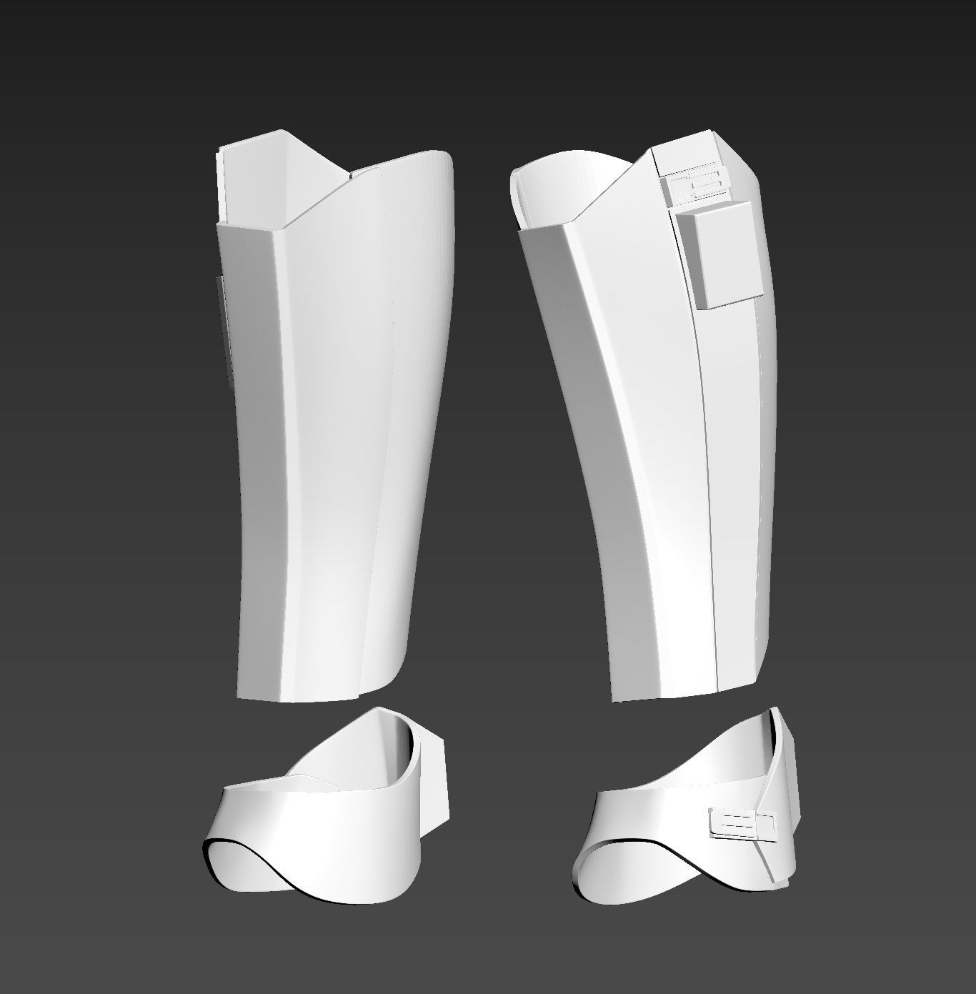 Star Wars The Rise of Skywalker Jet Trooper Full Armor 3D print model_97