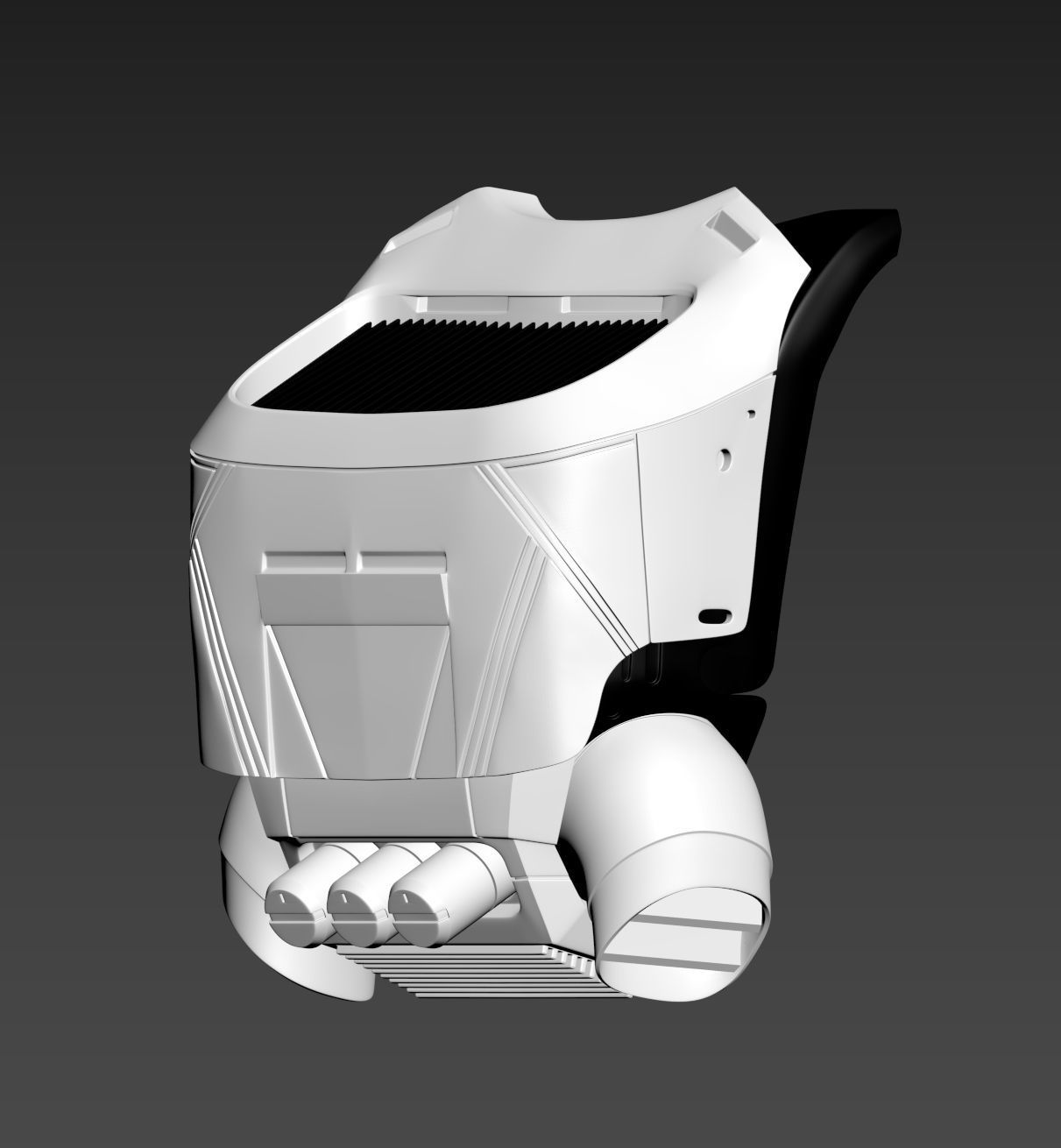 Star Wars The Rise of Skywalker Jet Trooper Full Armor 3D print model_32