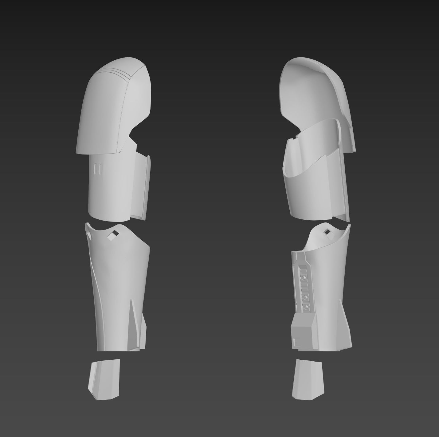 Star Wars The Rise of Skywalker Jet Trooper Full Armor 3D print model_44