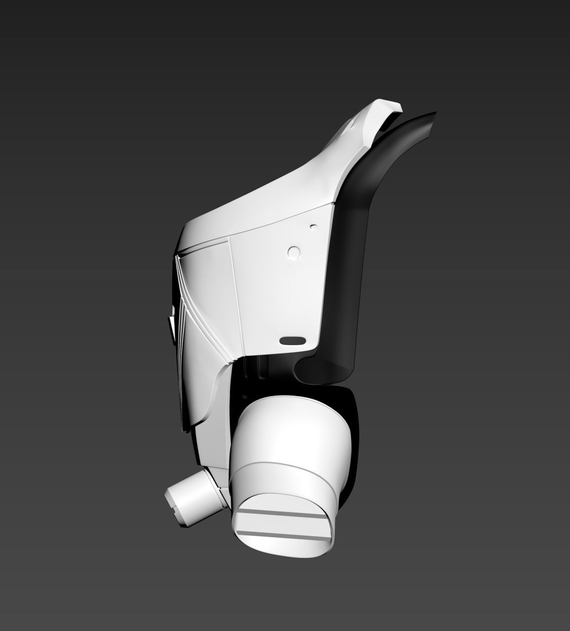 Star Wars The Rise of Skywalker Jet Trooper Full Armor 3D print model_34