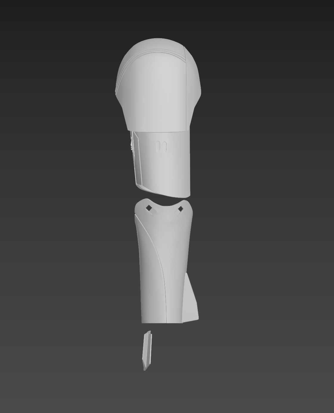 Star Wars The Rise of Skywalker Jet Trooper Full Armor 3D print model_40