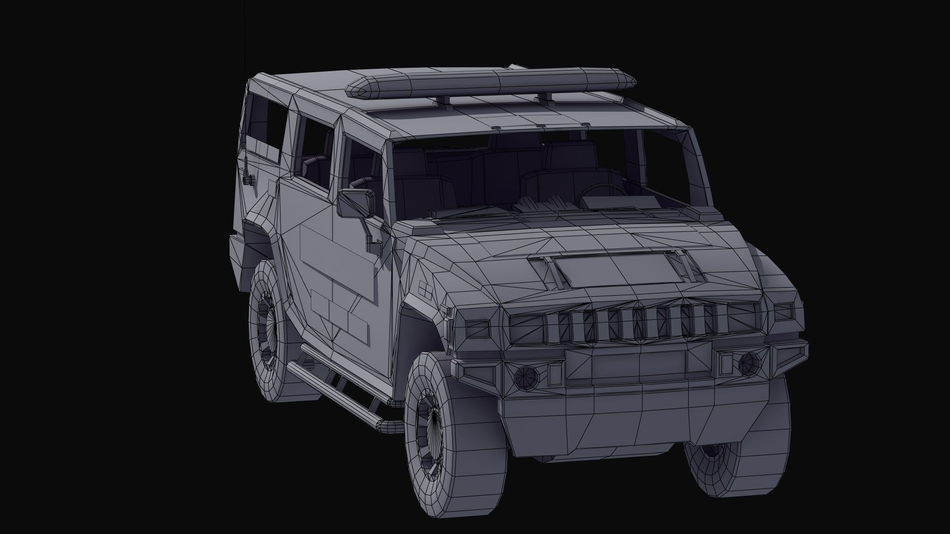 Police Asset Pack 3D Model Collection_14