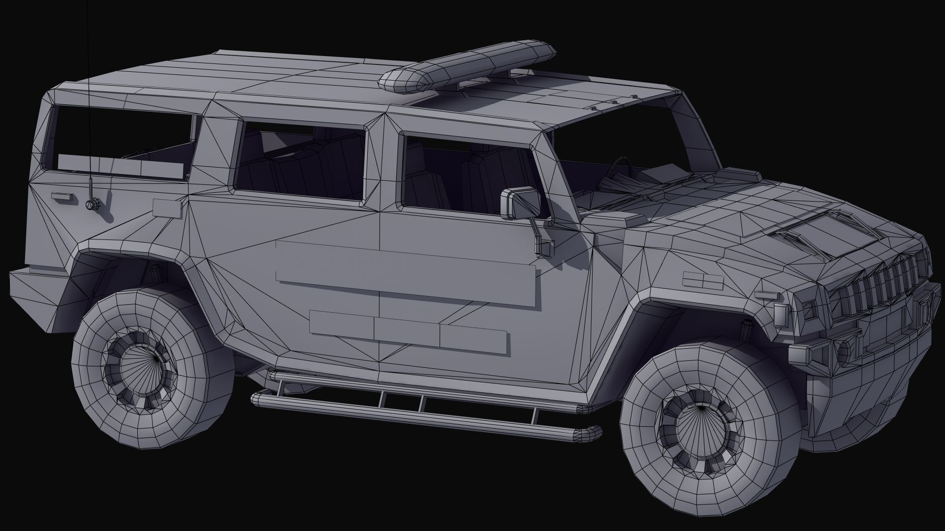 Police Asset Pack 3D Model Collection_16