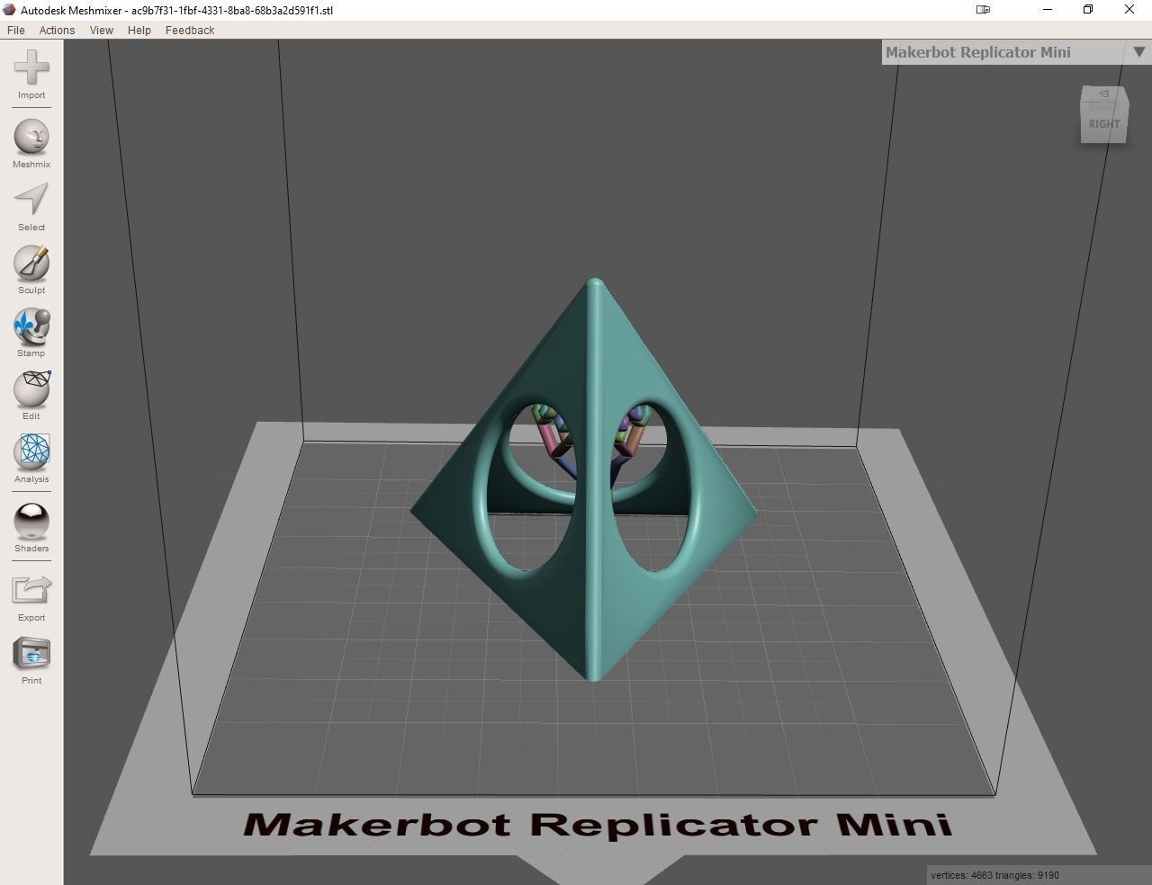 Painter Tripod 3D print model_6