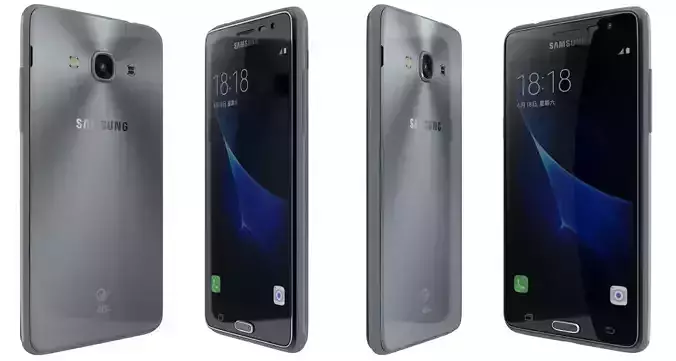 Samsung Galaxy J3 Pro Black 3D model