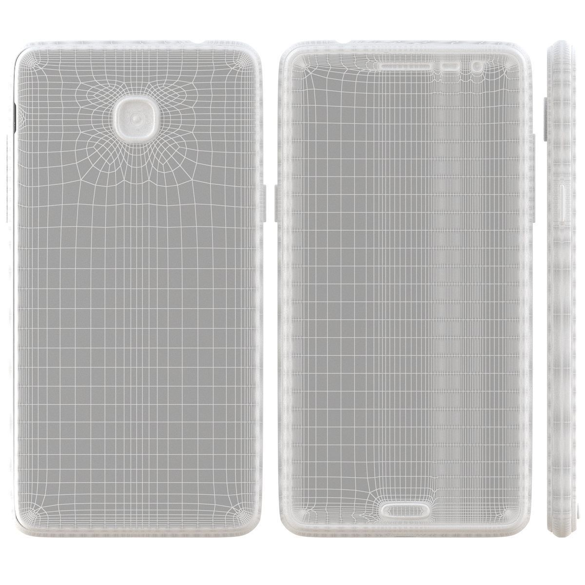 Samsung Galaxy J3 Pro Black 3D model_22