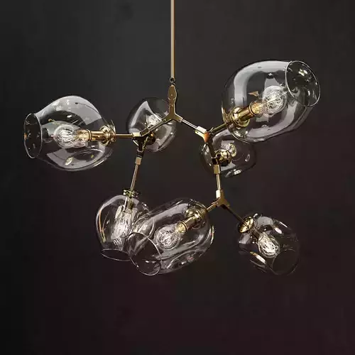Branching bubble 7 lamps 2