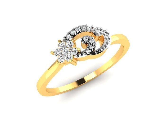 Women Band Ring 3dm render detail 3D print model