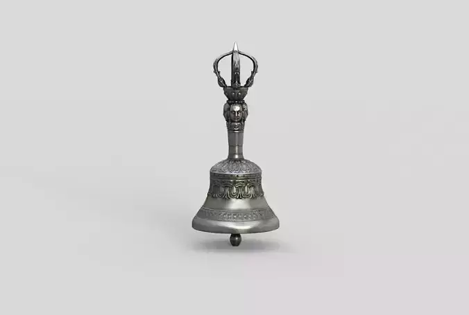 Tibetan Buddhist Ghanta Varja - Dorje Meditation Bell  3D print model