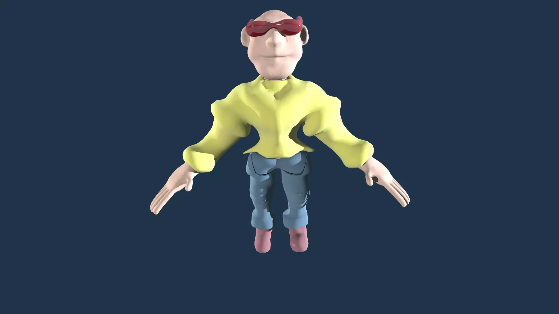 Character Model3d Game Low-poly 3D model