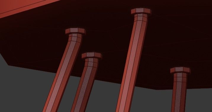 CHAMPEAUX ROUND CHANDELIER 48 3D model_4