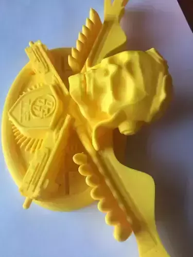 Label instead of Toyota Camry logo