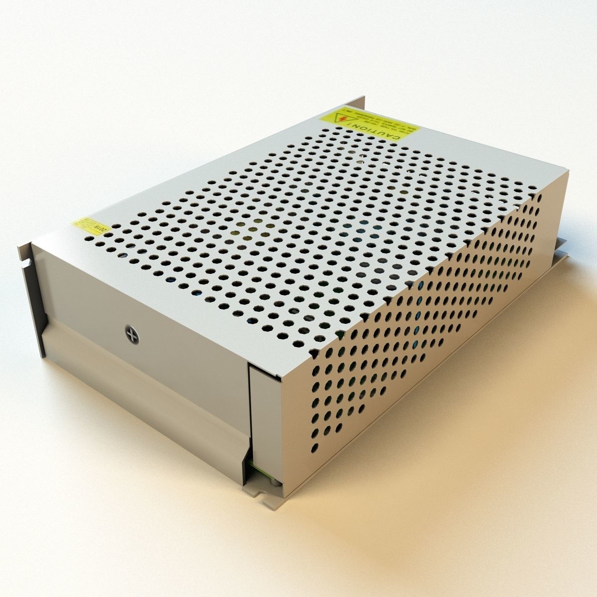 Power adapter LED 3D model_7