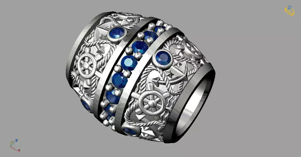 Diamond Bead 3D print model_0