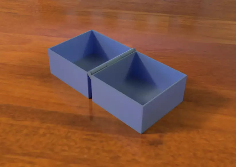 Hinged Box 3D print model