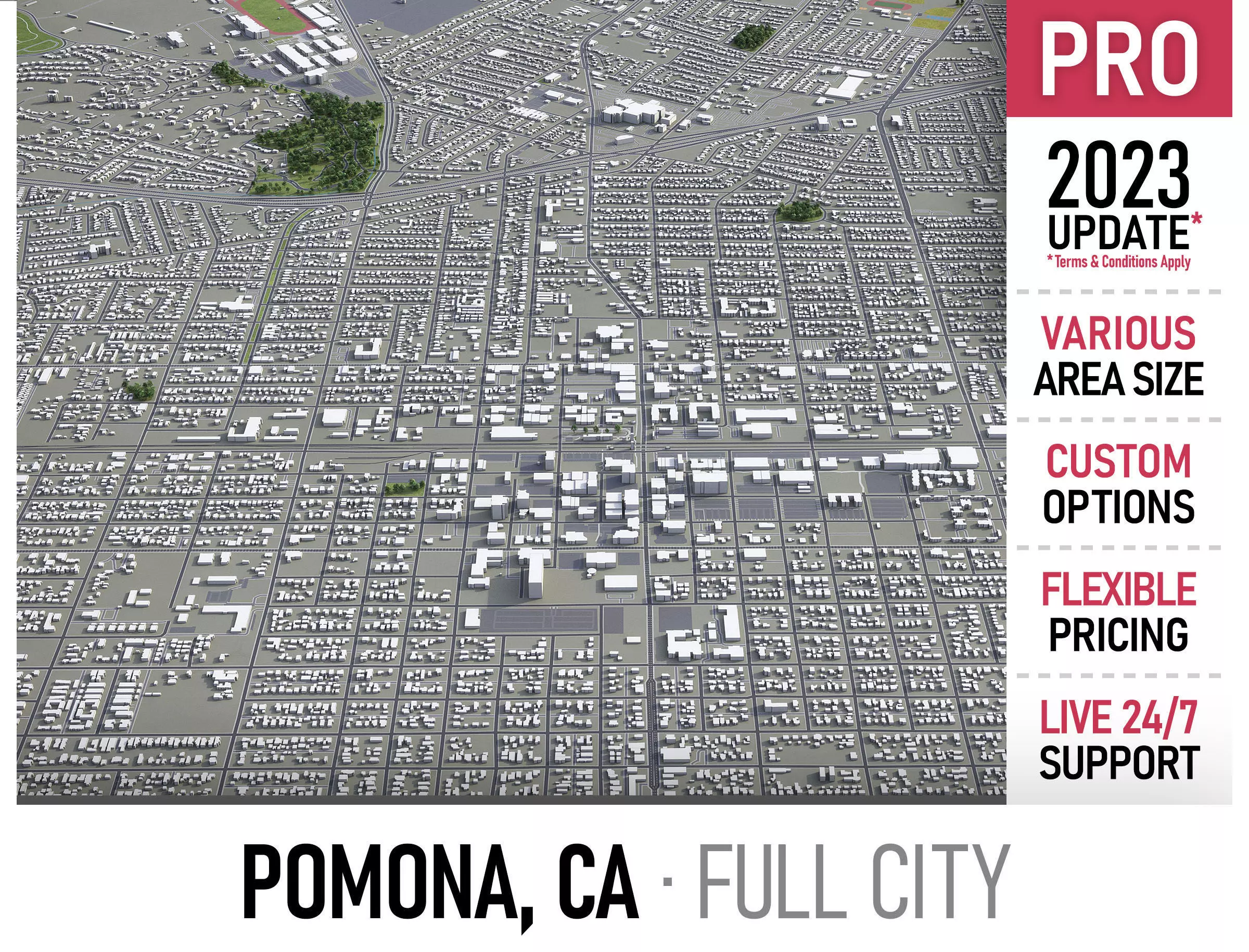 Pomona  Low-poly 3D model_0