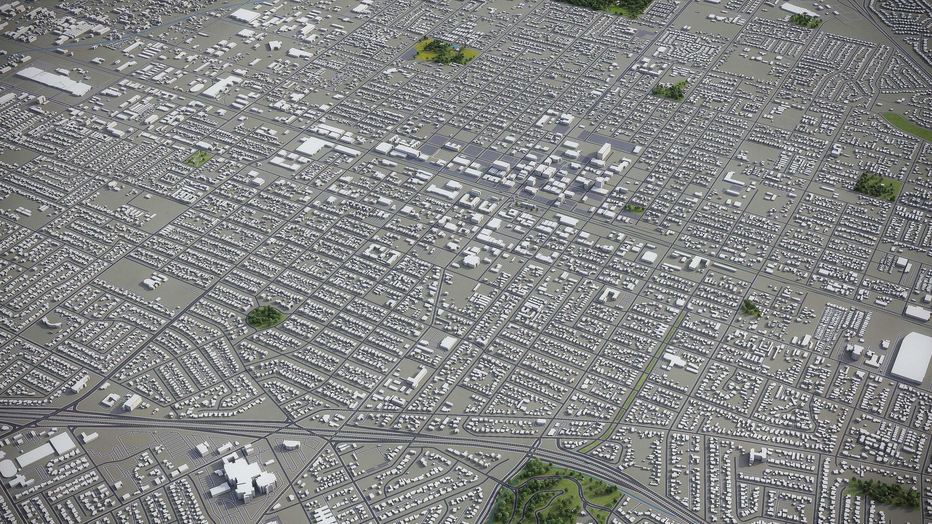 Pomona  Low-poly 3D model_4