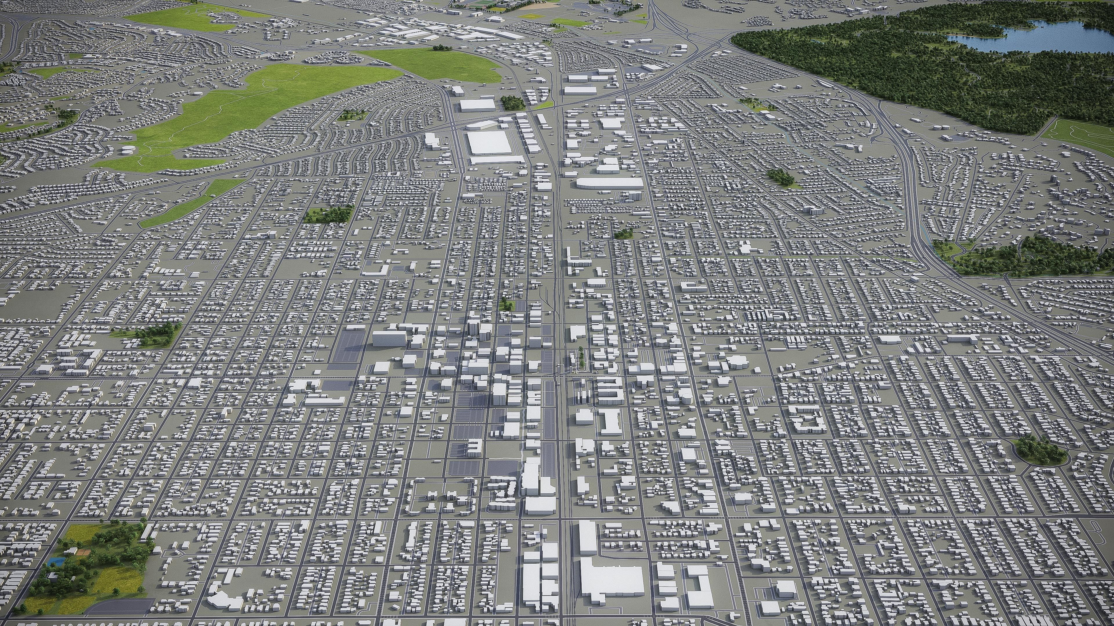 Pomona  Low-poly 3D model_6