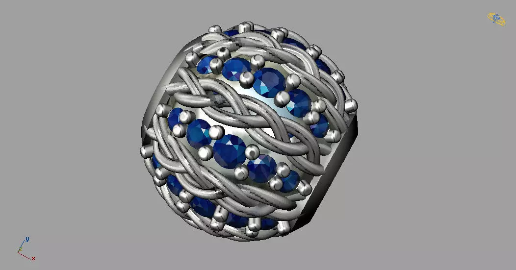 Diamond Bead 3D print model