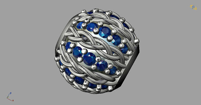 Diamond Bead 3D print model