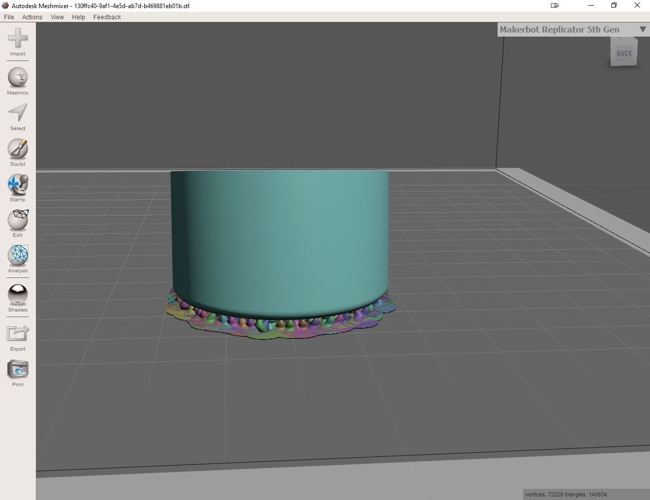 Door Stop 3D print model_7