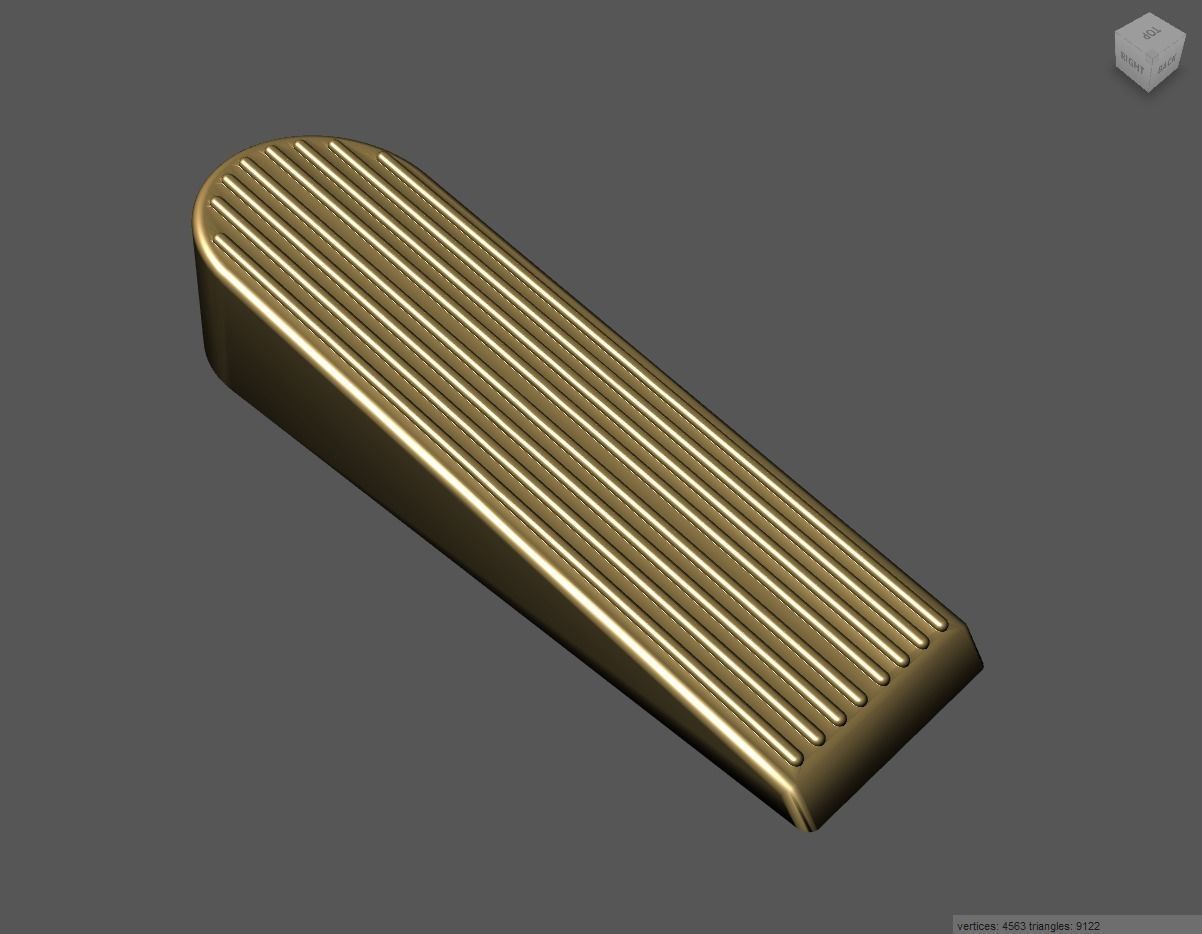 Door Stop 3D print model_5