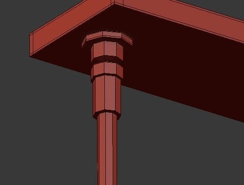 RAVELLE LINEAR CHANDELIER 3D model_4