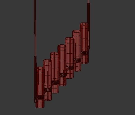 RAVELLE LINEAR CHANDELIER 3D model_2