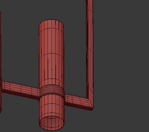 RAVELLE LINEAR CHANDELIER 3D model_4