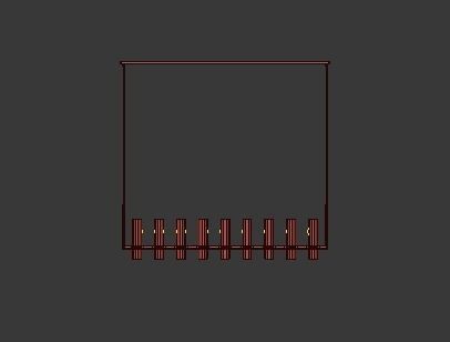 RAVELLE LINEAR CHANDELIER 3D model_8