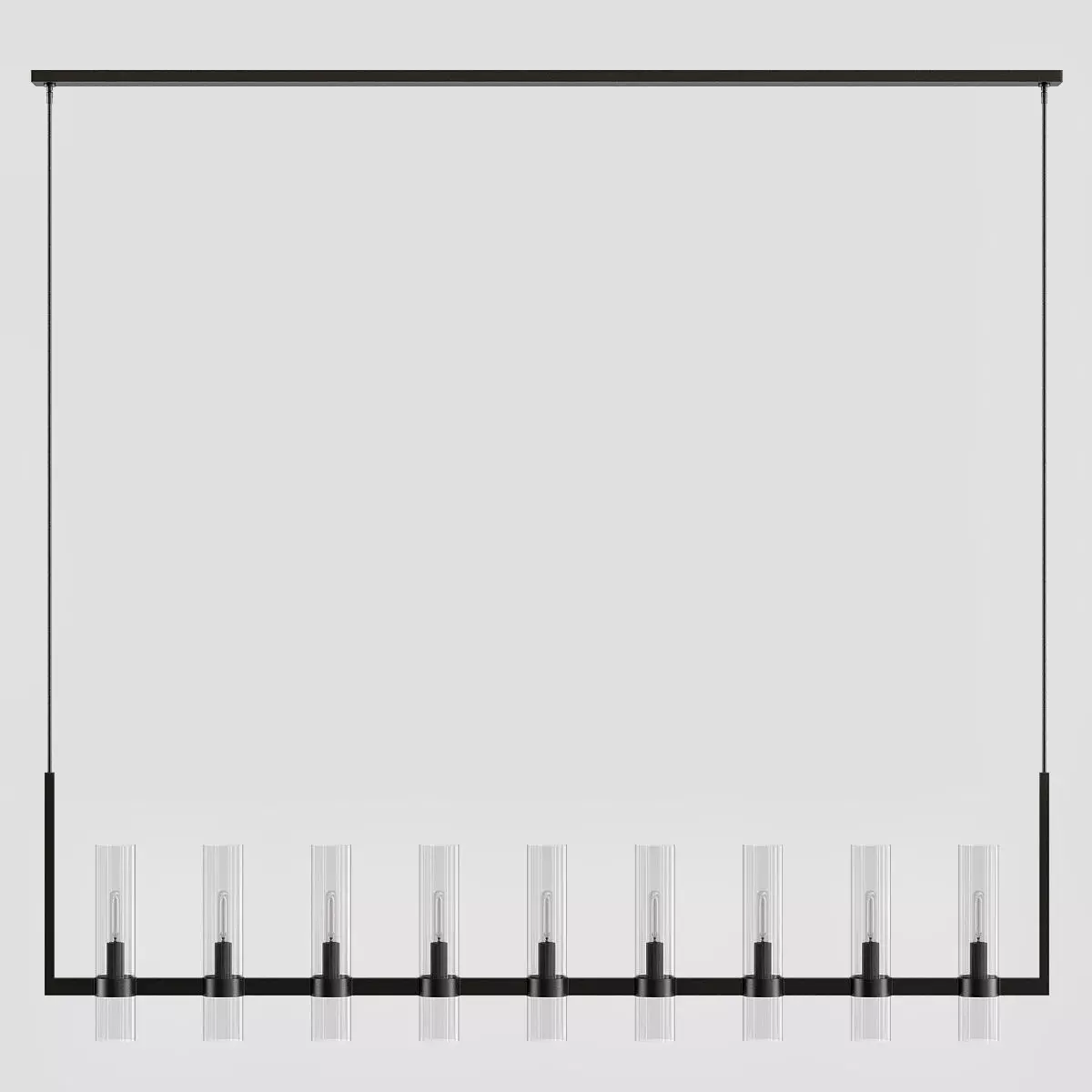 RAVELLE LINEAR CHANDELIER 3D model_0