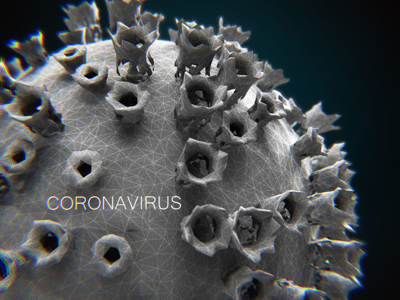 COVID-19 coronavirus PBR Low-poly 3D model_7