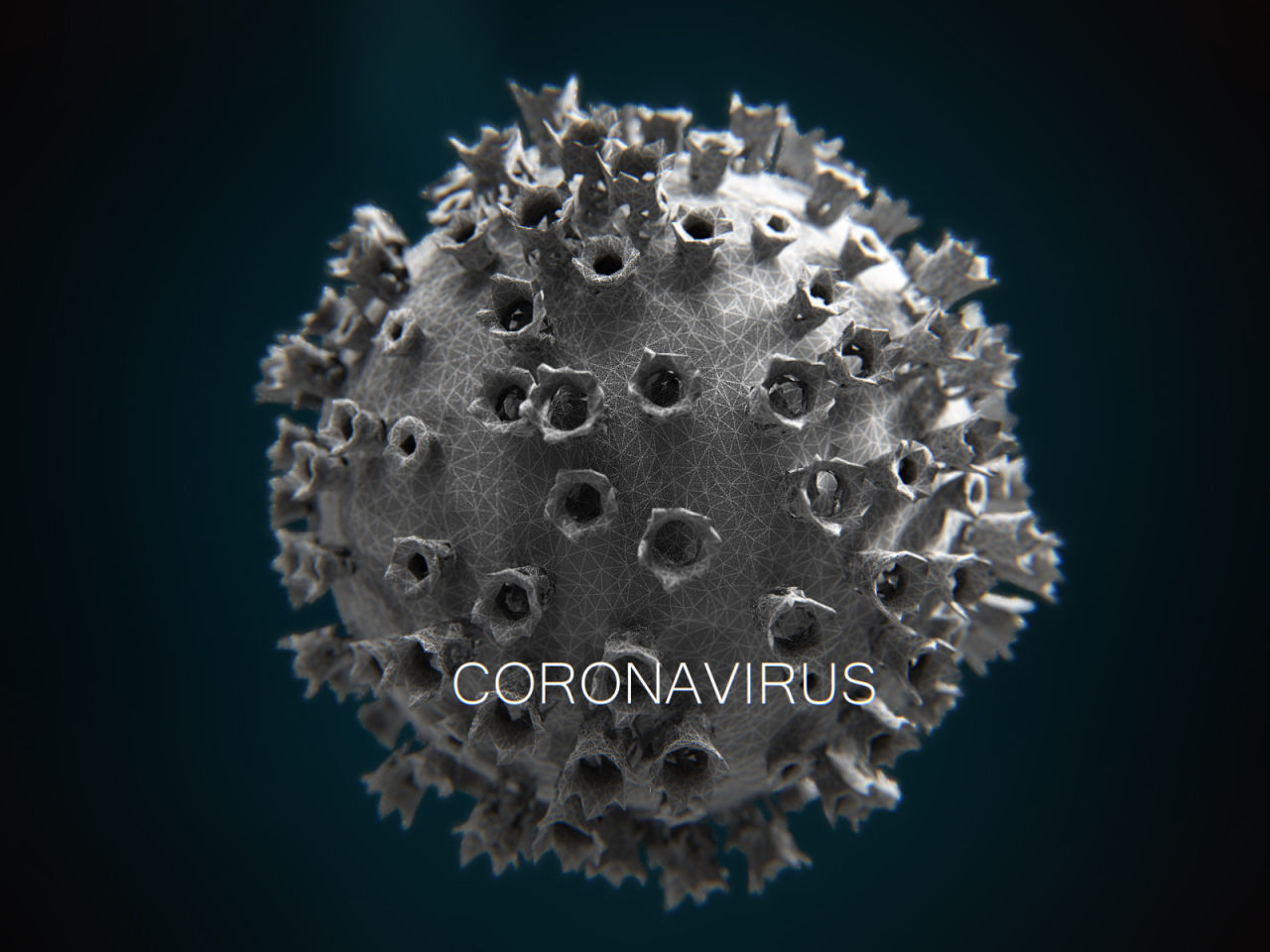 COVID-19 coronavirus PBR Low-poly 3D model_8