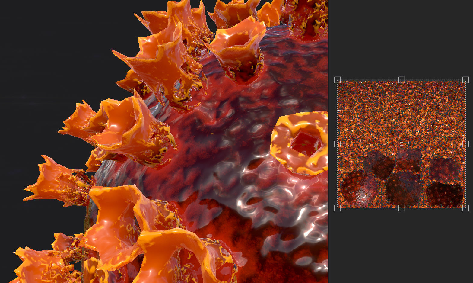 COVID-19 coronavirus PBR Low-poly 3D model_12