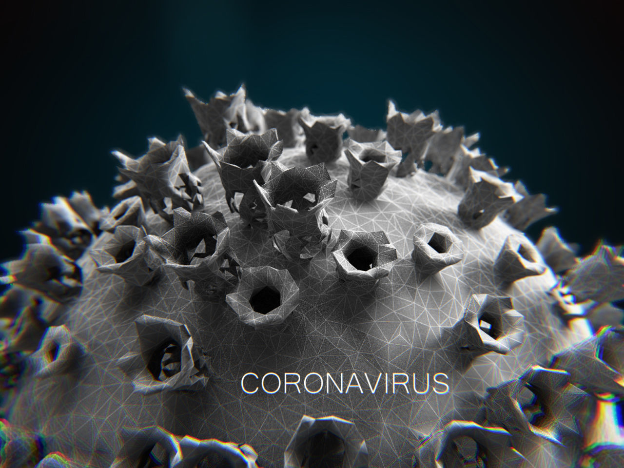 COVID-19 coronavirus PBR Low-poly 3D model_9