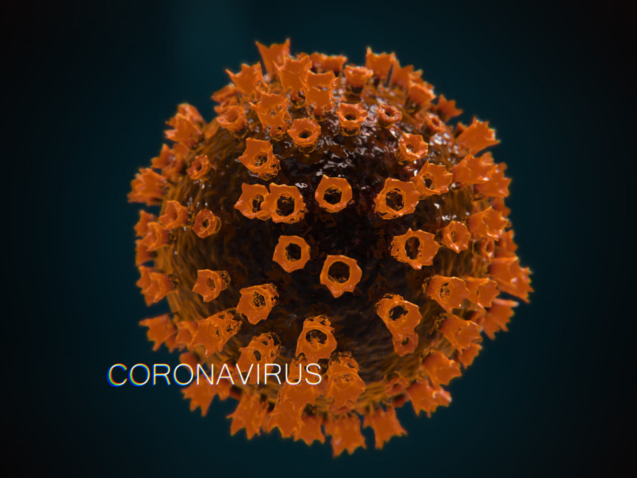 COVID-19 coronavirus PBR Low-poly 3D model_3