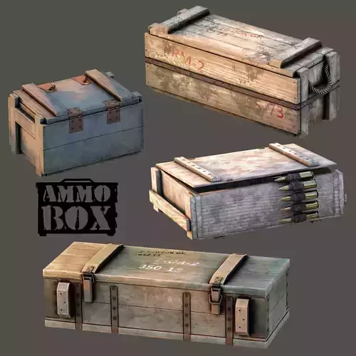 Ammobox wooden