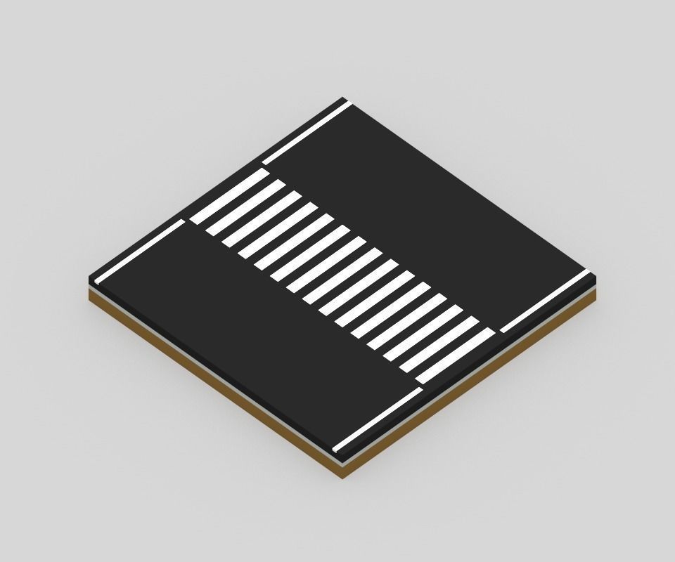 Voxel Road Sections And Signs Pack Low-poly 3D model_44