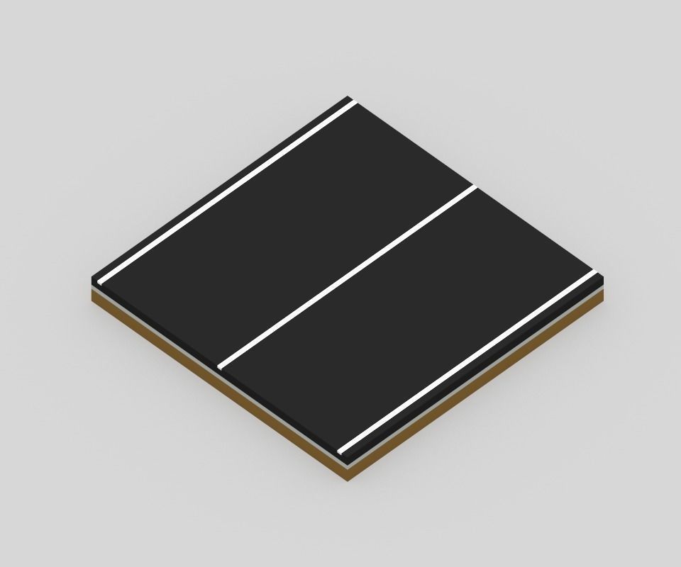 Voxel Road Sections And Signs Pack Low-poly 3D model_30