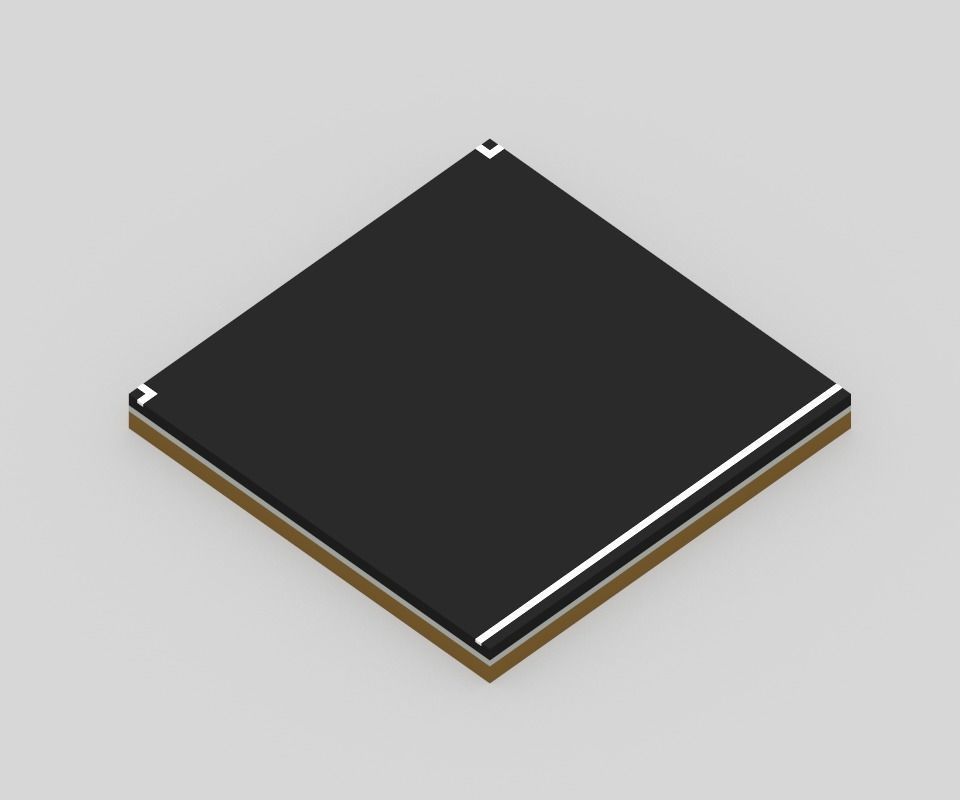 Voxel Road Sections And Signs Pack Low-poly 3D model_38