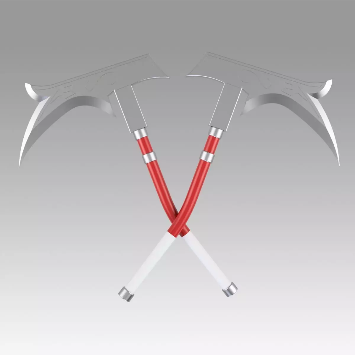 League of Legends Nurse Akali Cosplay Weapon Prop 3D print model