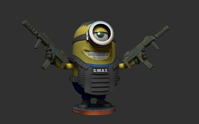  Minions  3D print model