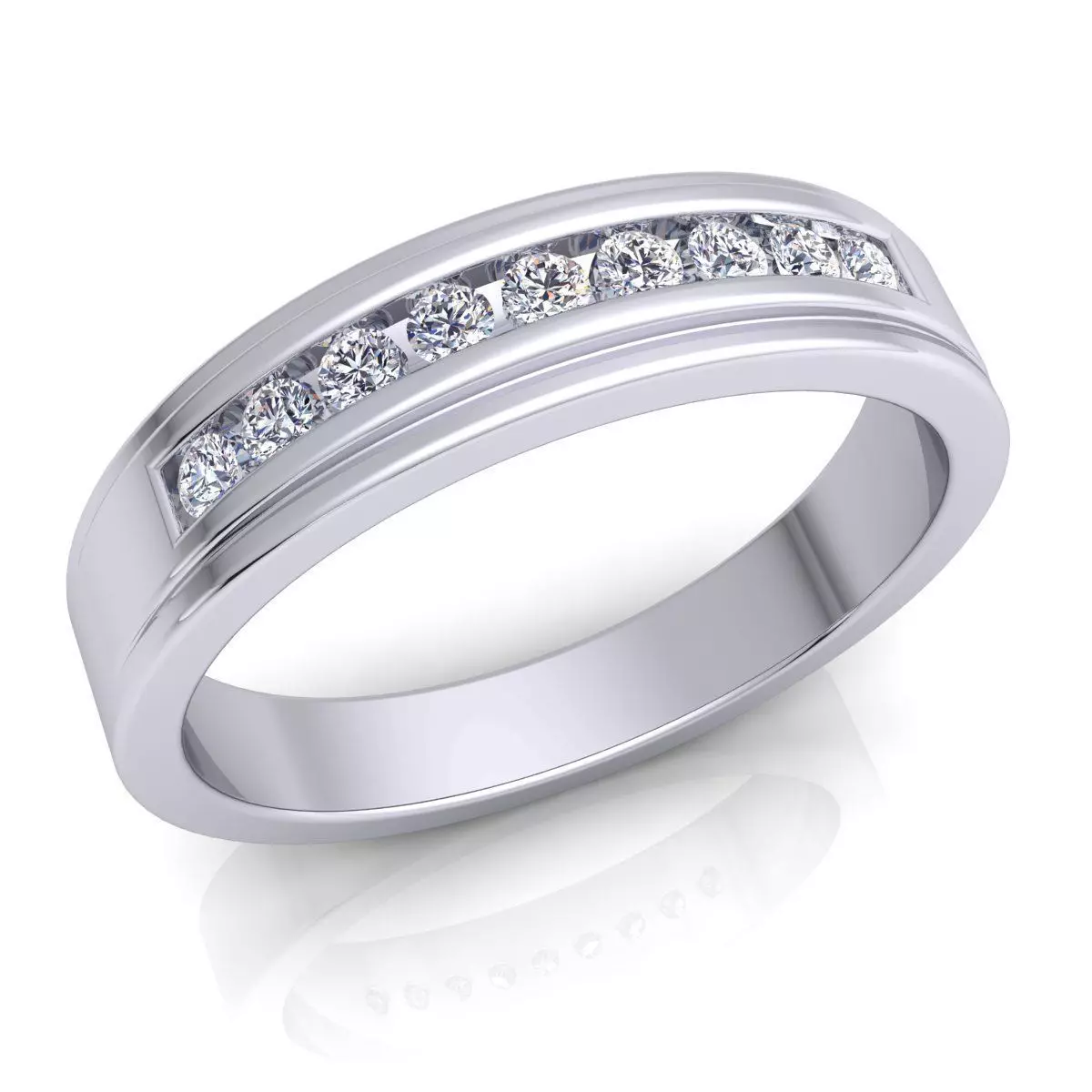 Diamond Ring 3D print model_0