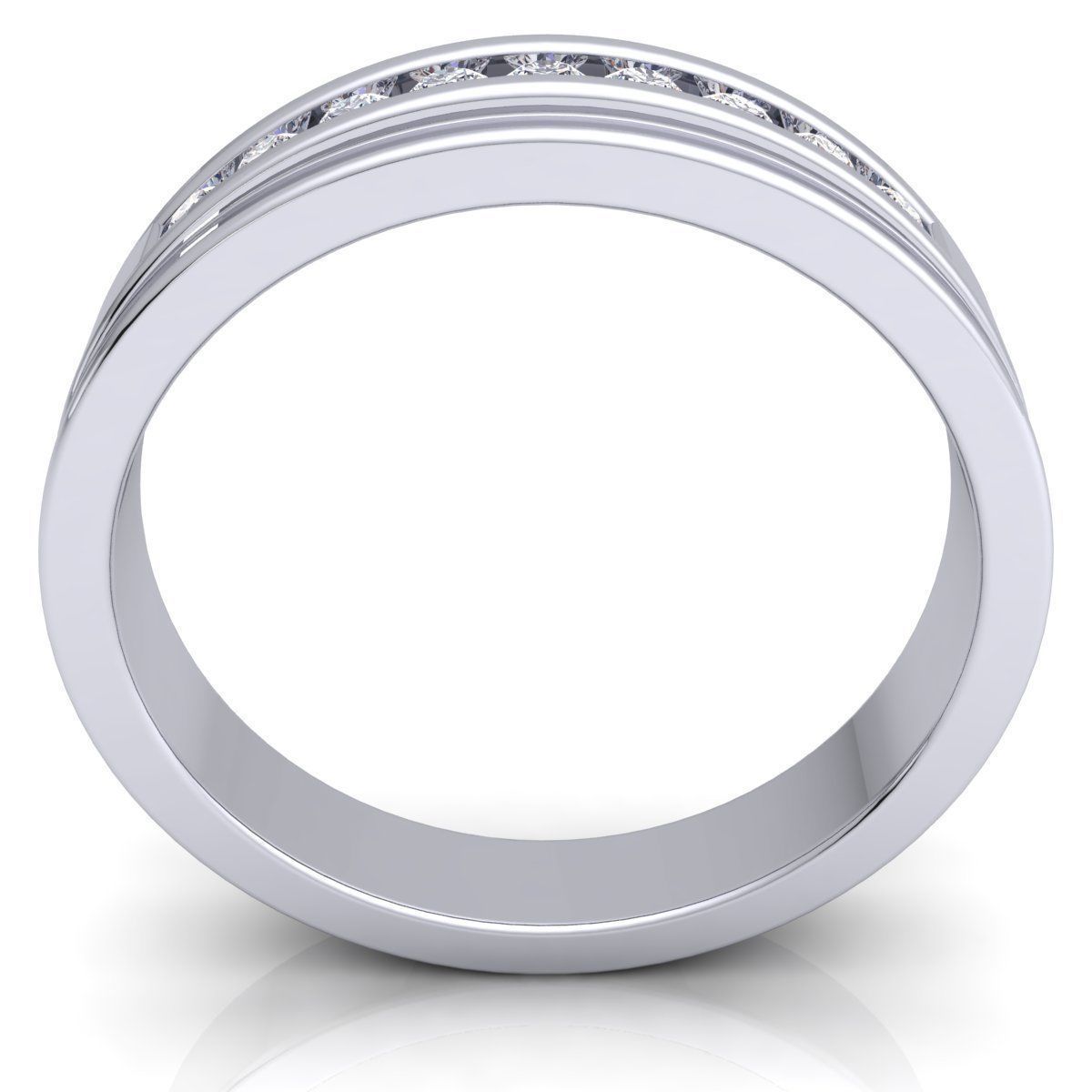 Diamond Ring 3D print model_5