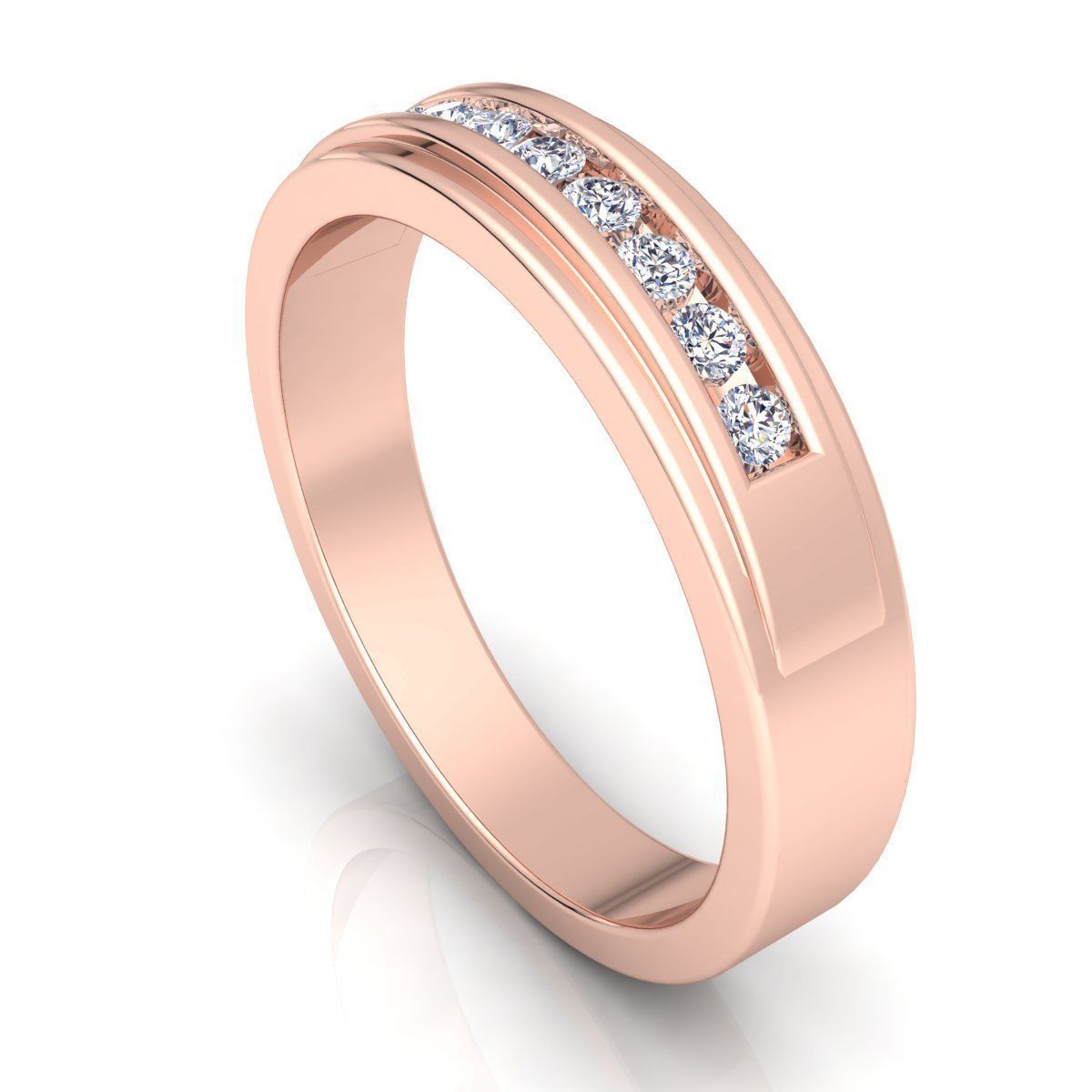 Diamond Ring 3D print model_7