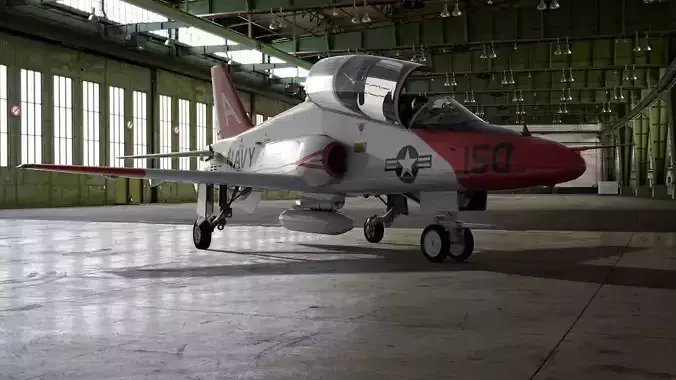 McDonnell Douglas T-45 Goshawk Navy  3D model