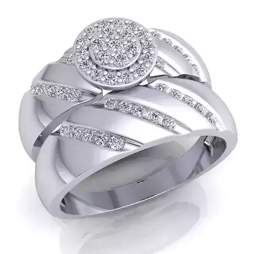 Fancy Wedding Diamond Ring 
