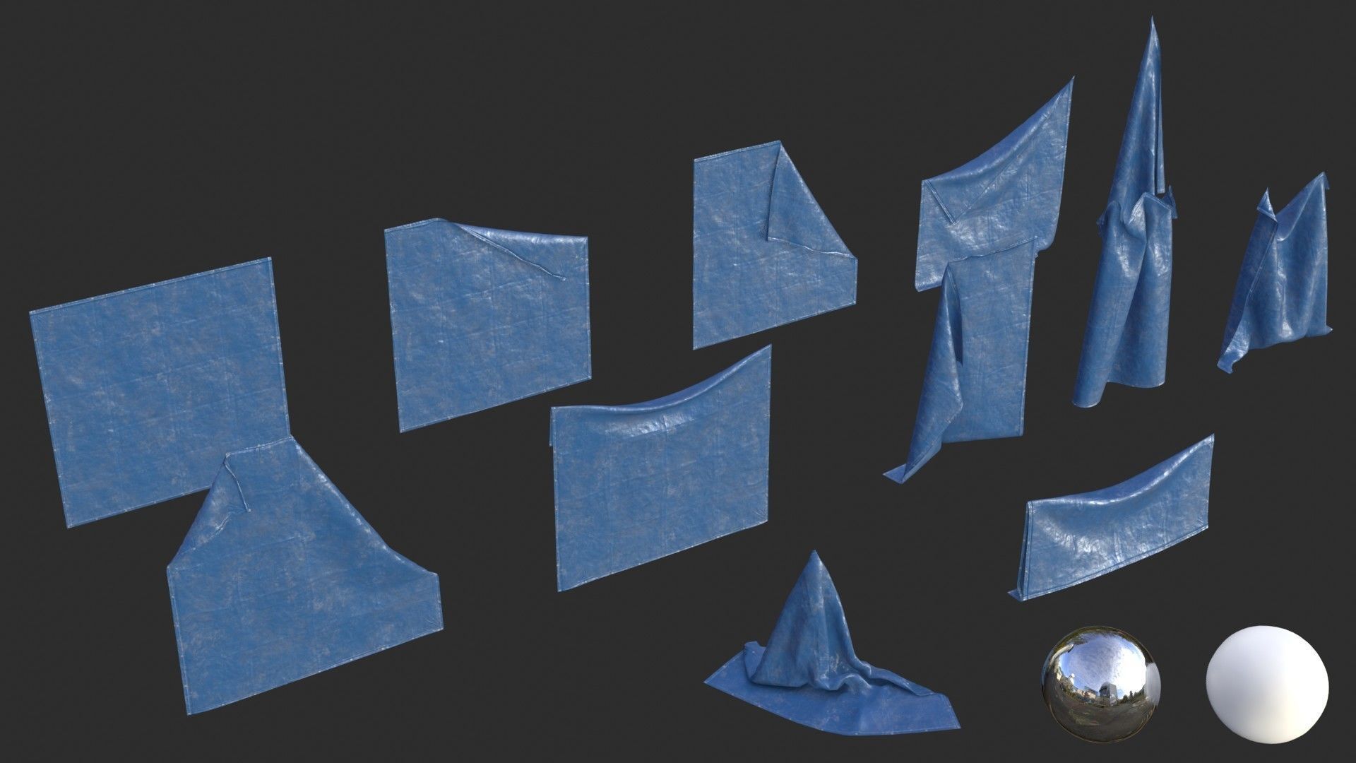 Tarp Assets 02 Low-poly 3D model_1