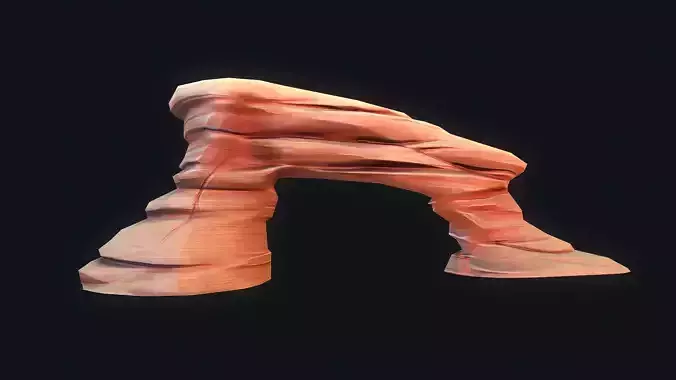 Stylized Desert Rock 6