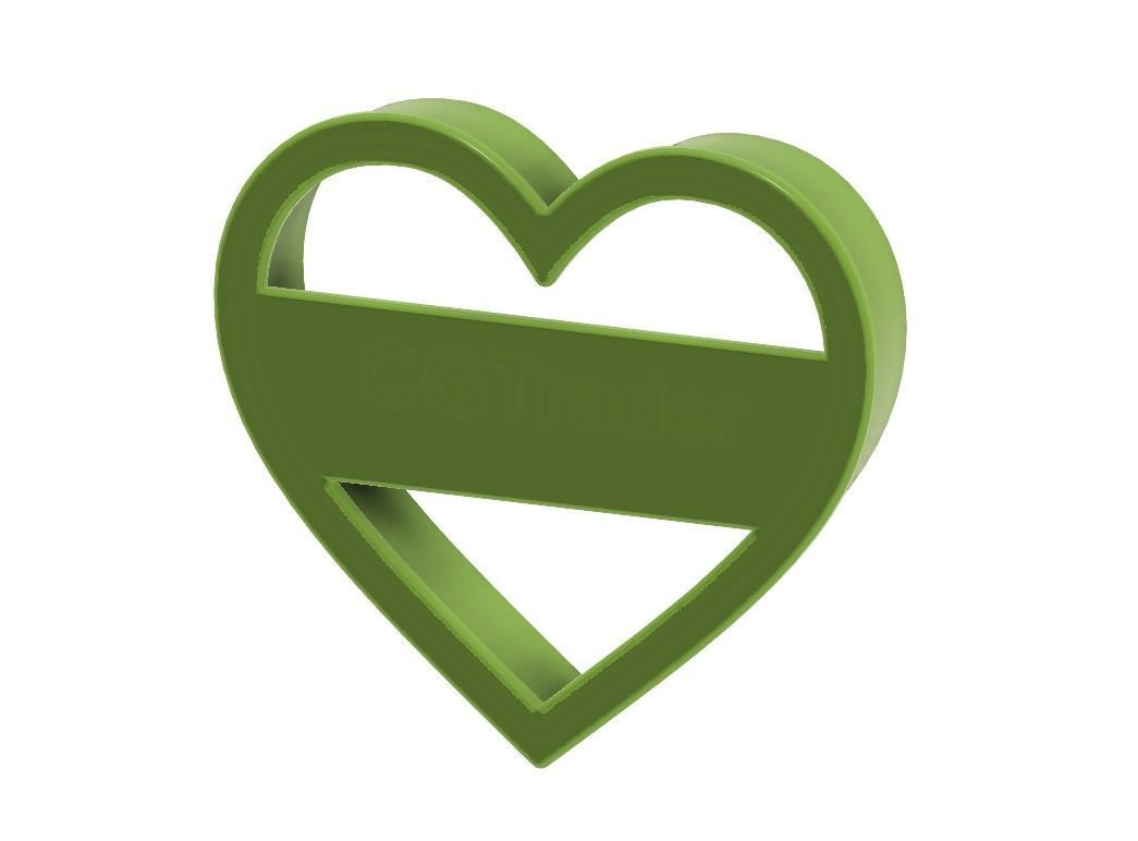 Cookie Cutter with Title  CGTrader 3D print model_13